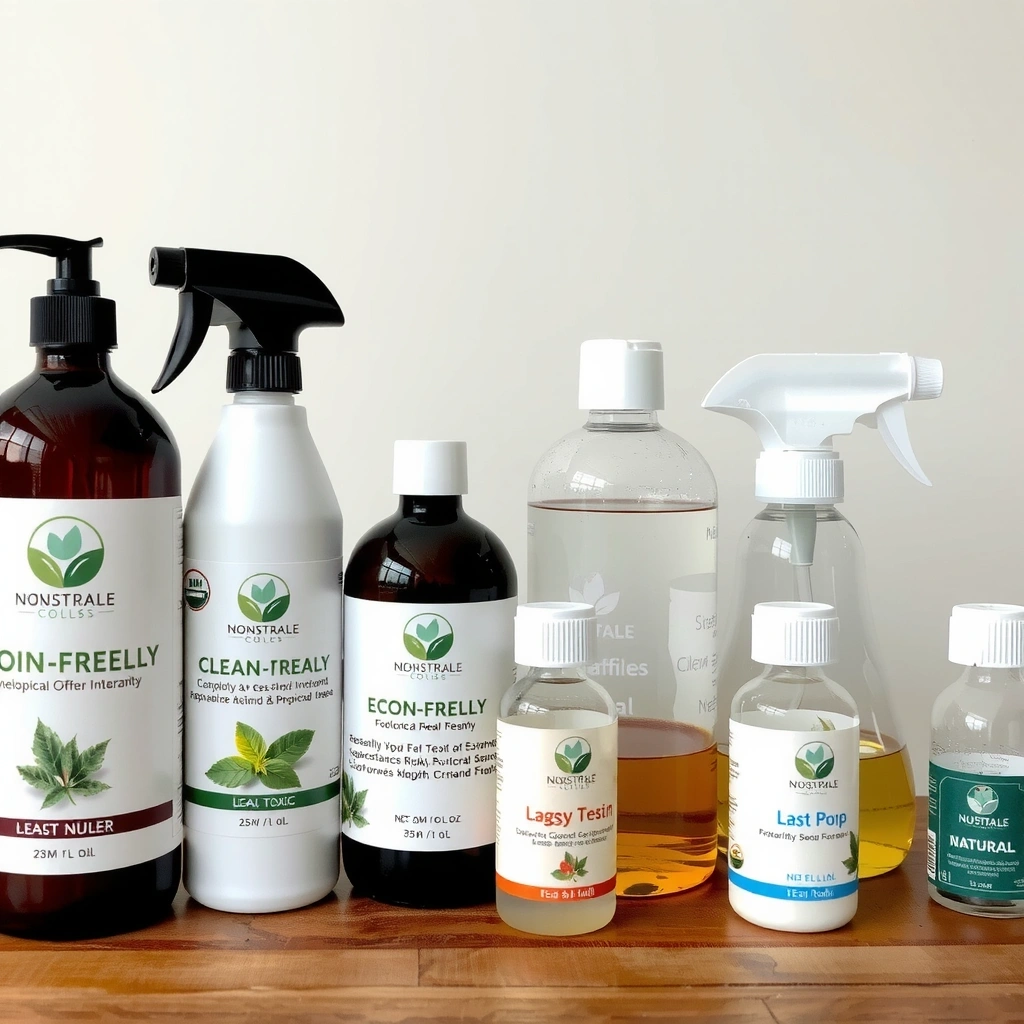 Eco-friendly cleaning products